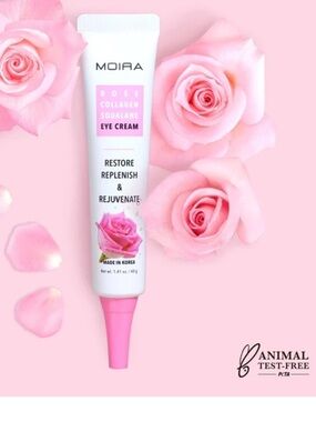 Rose Collagen Squalane Pink Eye Cream - Restore & Replenish